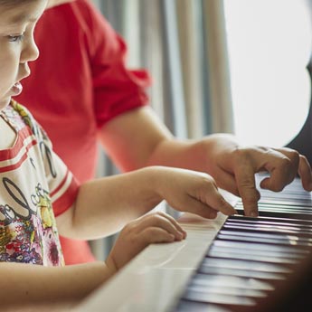 Music lessons, for creativity and calm self-expression