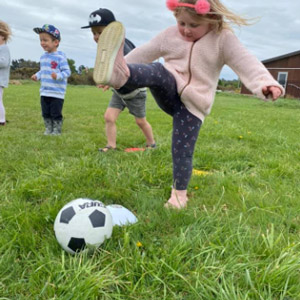 Ball skills programme for preschoolers – developing co-ordination and innate understanding of physics